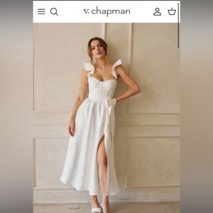 The Vera dress by V. Chapman. Perfect condition and great for any bridal event